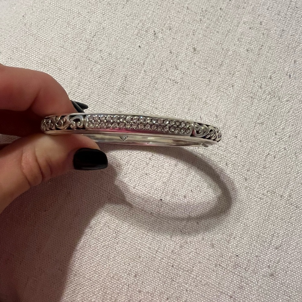 Brighton Silver Bracelet with Crystal Accents
